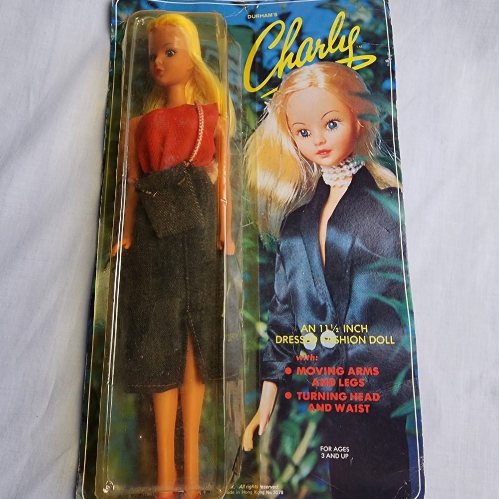 VTG 1976 CHARLY FASHION DOLL by Durham industries